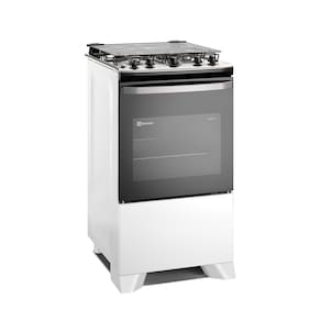 Fogão 4 Bocas Electrolux FE4IW Efficient PerfectCook VaporBake Bivolt Branco - 1
