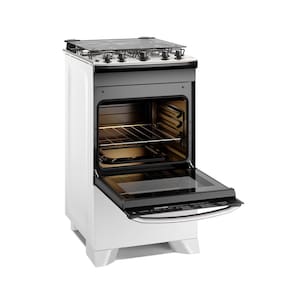 Fogão 4 Bocas Electrolux FE4IW Efficient PerfectCook VaporBake Bivolt Branco - 2