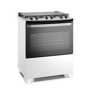 Fogão 5 Bocas Electrolux FE5IW Efficient PerfectCook VaporBake Bivolt Branco - 1