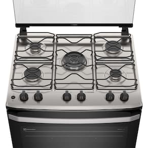 Fogão 5 Bocas Electrolux FE5IW Efficient PerfectCook VaporBake Bivolt Branco - 3