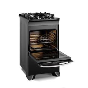 Fogão 4 Bocas Electrolux FE4GB Efficient Mesa de Vidro PerfectCook Bivolt Preto - 2