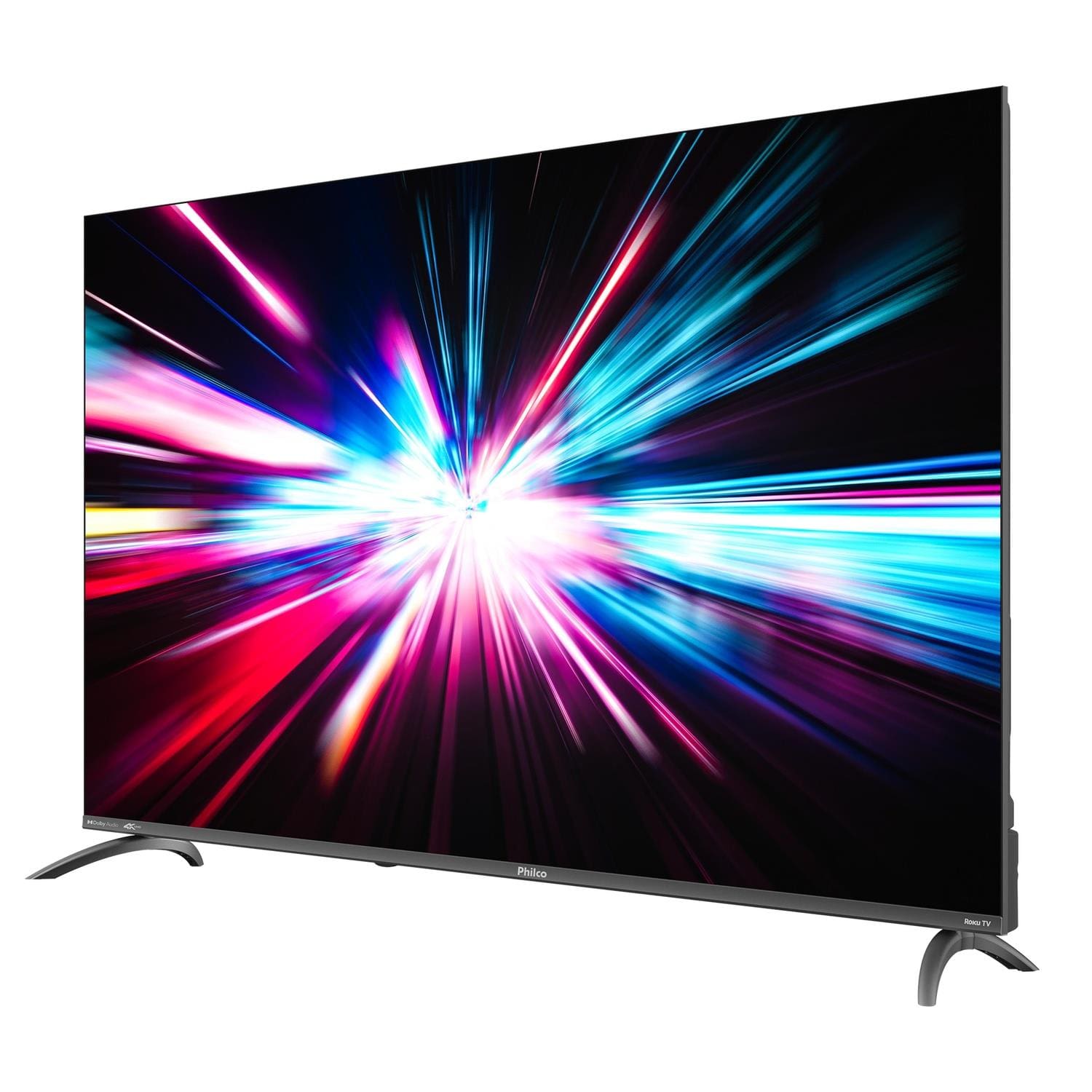 Smart TV Philco 55" 4K UHD P55CRA Roku TV Dolby Audio Quad Core Space Gray - 2