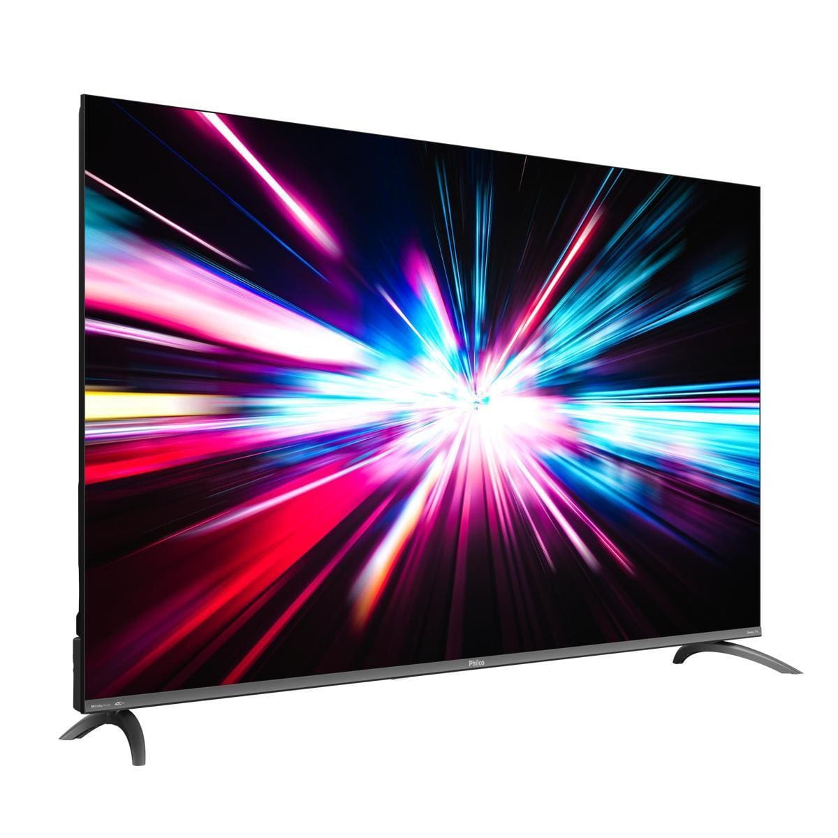 Smart TV Philco 60” 4K UHD P60CRA Roku TV Dolby Audio Quad Core Space Gray - 2