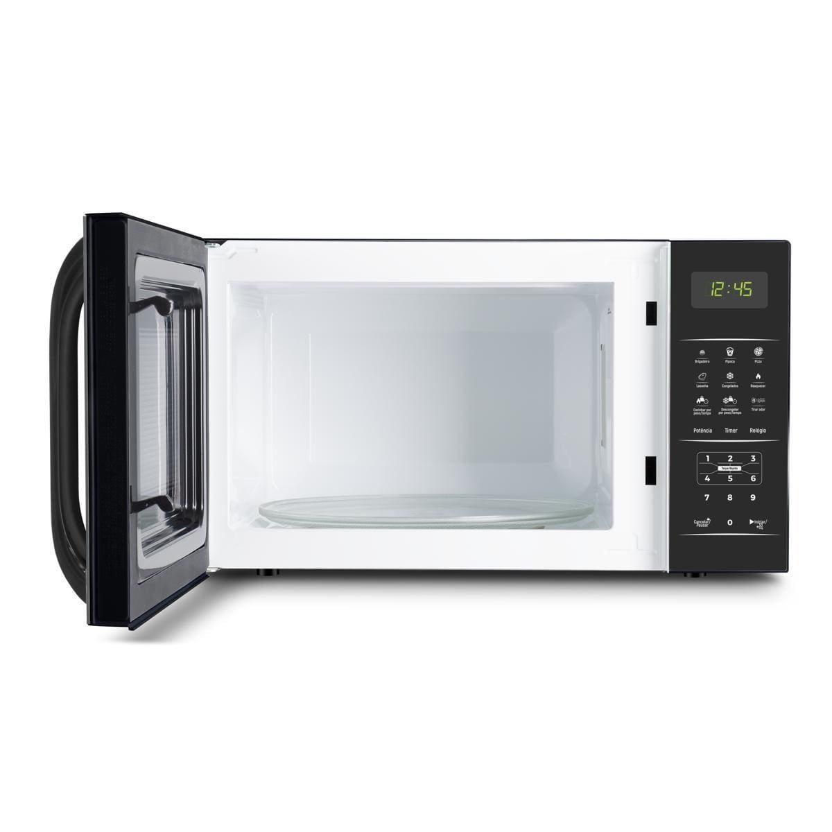 Micro-ondas Britânia BMO23 20L Limpa Fácil 1100W Preto/Branco - 110V - 2