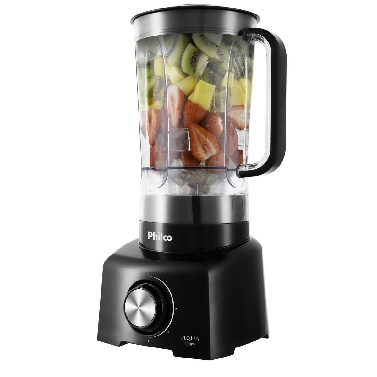 Liquidificador Philco PLQ11A 1050W 2,7L 4 Velocidades Função Tritura Gelo Preto - 110V - 3