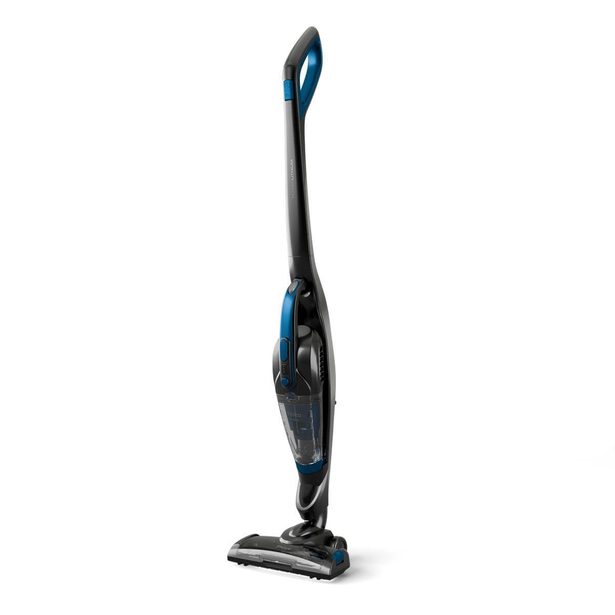 Aspirador de Pó Vertical Sem Fio Philco PAS52 2em1 200W Bivolt Cinza e Azul - 1
