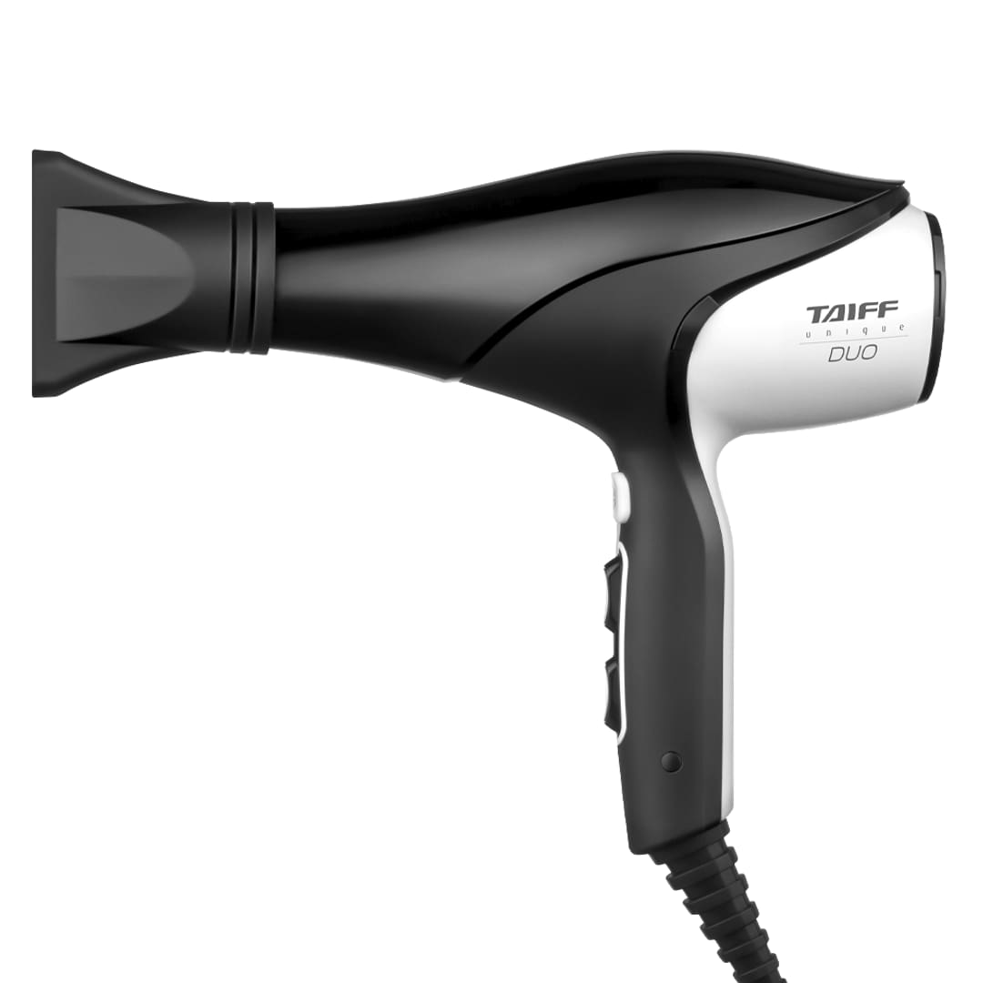 Secador de Cabelo Taiff Unique Duo 2700W Íons Anti-frizz Bivolt Preto e Branco - 2