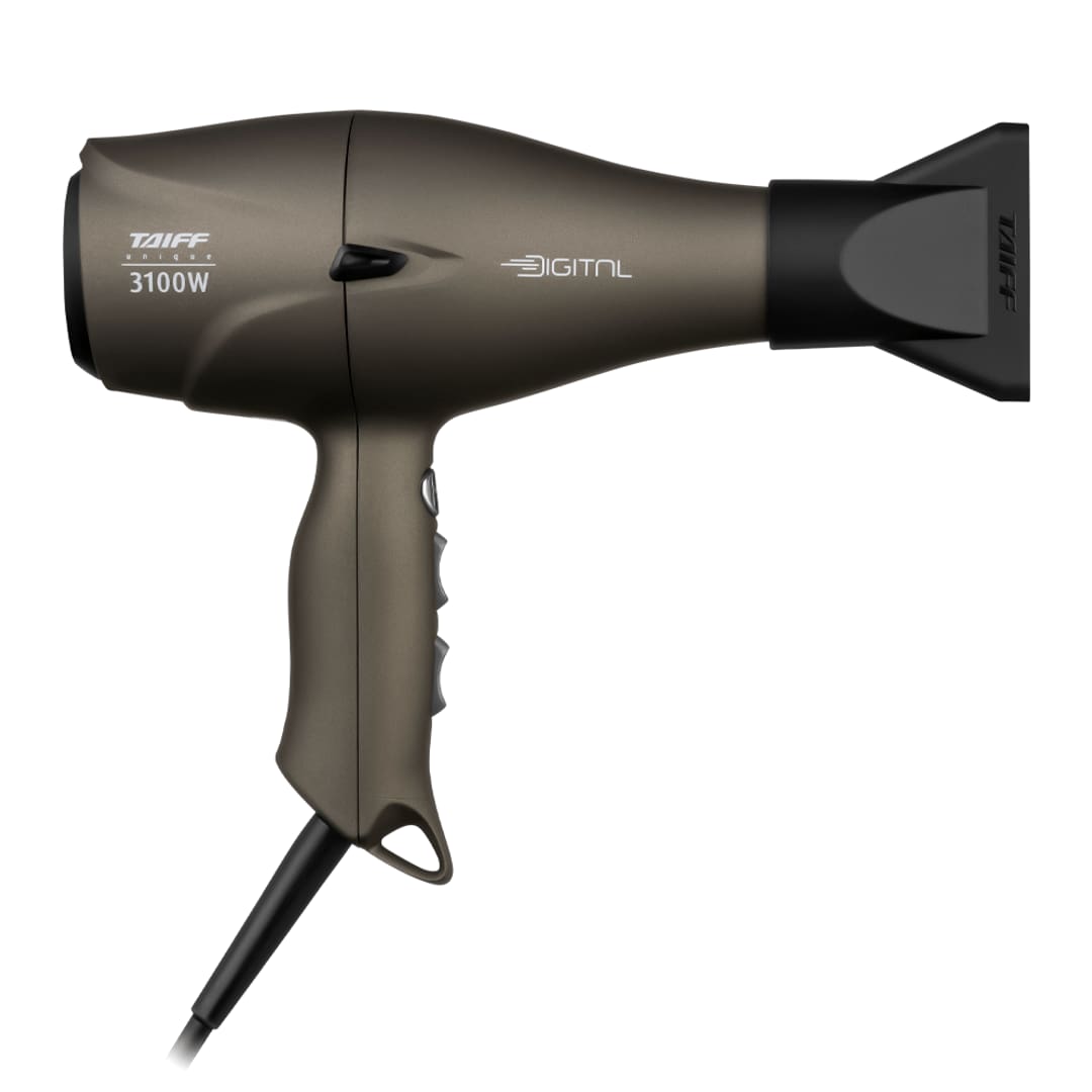 Secador de Cabelo Taiff Unique Digital 3100W Motor Digital Íons Anti-frizz 220V Chumbo - 3