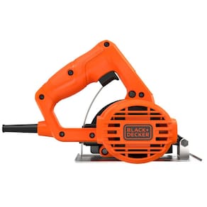 Serra Mármore Black+Decker BES41200 4-1/2” 1200W Compacta 14.000 RPM Preta e Laranja - 220V - 3