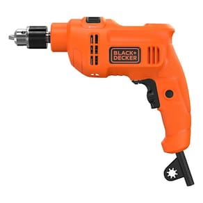 Furadeira de Impacto Black+Decker BED710550 3/8" 550W Empunhadura Ergonômica Gatilho Anatômico Laranja e Preta