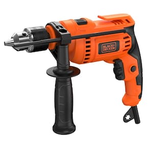Furadeira de Impacto Black+Decker BED713650 1/2” 650W Empunhadura Ergonômica Gatilho Anatômico Laranja e Preta