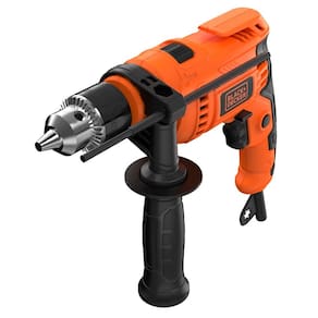 Furadeira de Impacto Black+Decker BED713650 1/2” 650W Empunhadura Ergonômica Gatilho Anatômico Laranja e Preta - 220V - 1