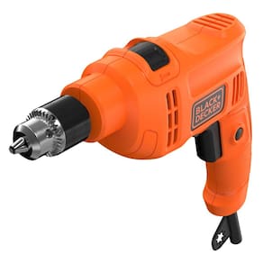 Furadeira de Impacto Black+Decker BED710450 3/8” 450W Empunhadura Ergonômica Gatilho Anatômico Laranja e Preta - 110V - 2