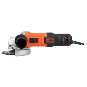 Esmerilhadeira Angular 4 1/2" Black+Decker G720X 920W 11.000 RPM 3 Posições Laranja e Preta - 110V - 1