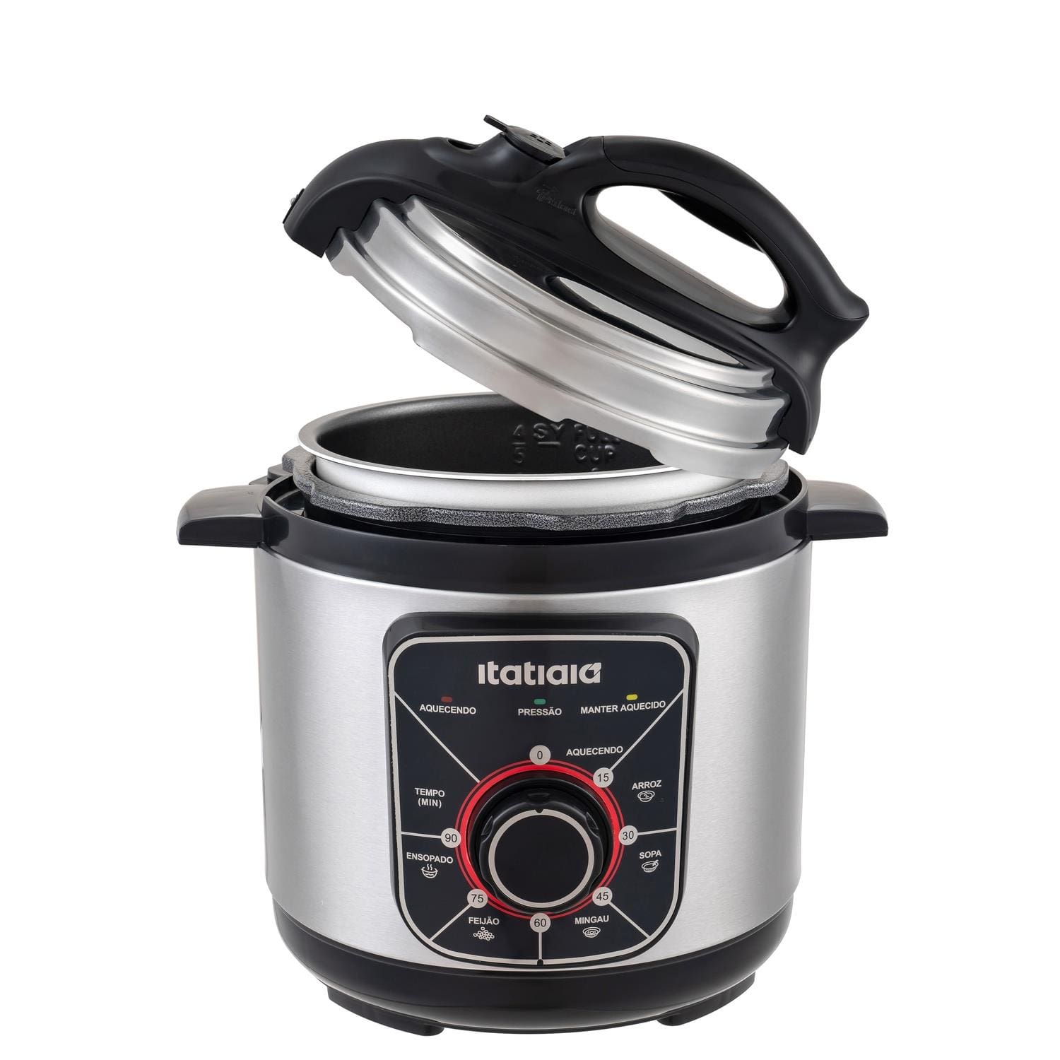 Panela de Pressão Elétrica Itatiaia 3L Essencial PPESS2003 Inox - 220V - 2