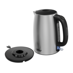 Chaleira Elétrica Wap WCE1 1,7L 1200W Base 360° Desligamento Automático Preto e Cinza - 110V - 3