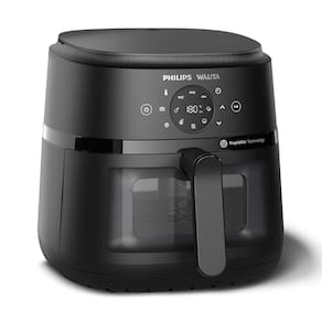 Fritadeira Elétrica Airfryer Philips Walita Série 2000 XL Digital NA230/00 1700W Preta - 220V - 1