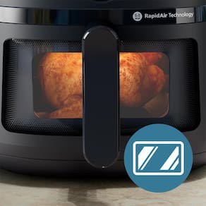 Fritadeira Elétrica Airfryer Philips Walita Série 2000 XL Digital NA230/00 1700W Preta - 220V - 3