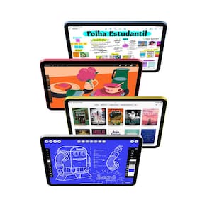 Apple iPad 11" Wi-Fi 128GB A16 Tela Liquid Retina 12MP Prateado - 2