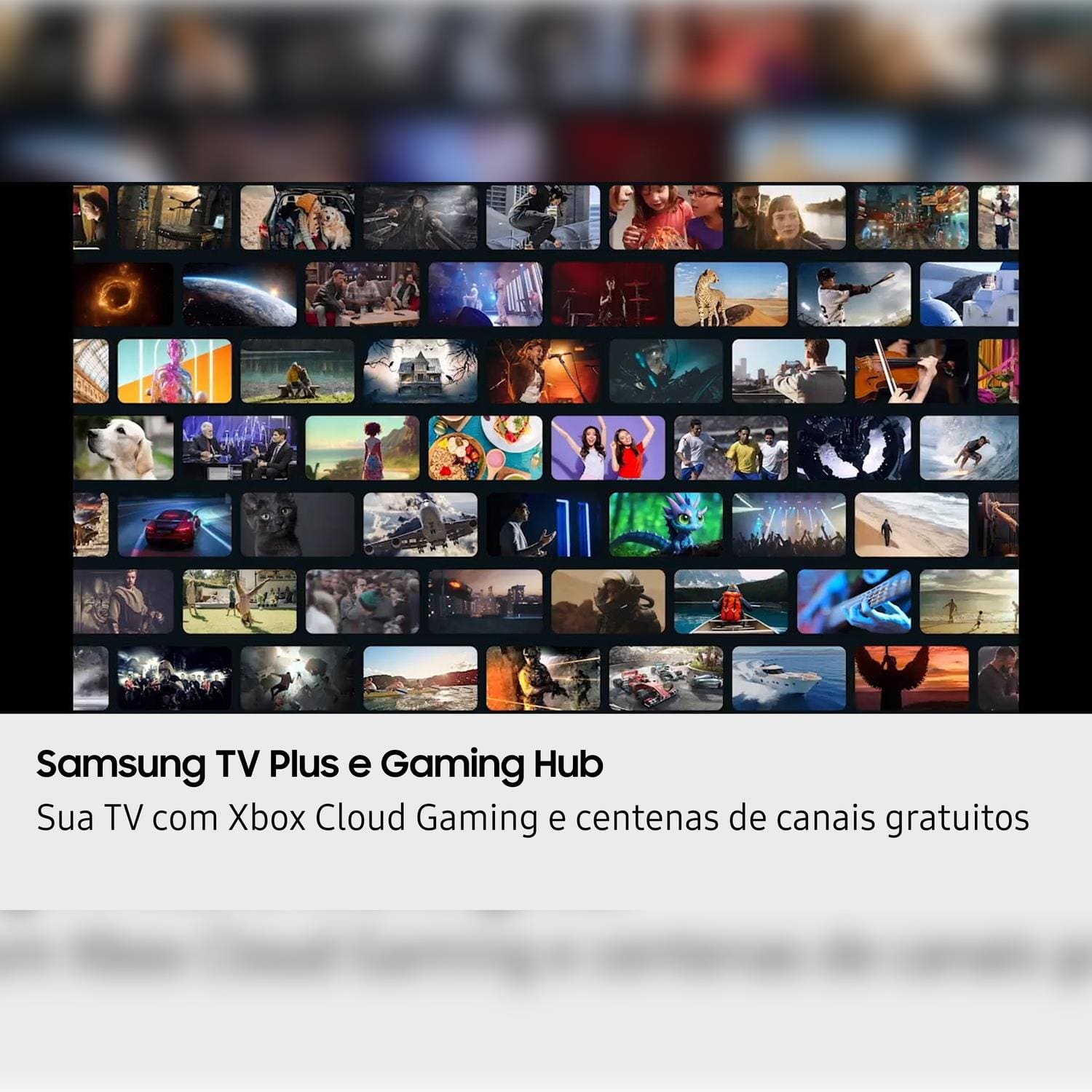 Smart TV Samsung 65" 4K Crystal UHD UN65U8100FGXZD HDR10+ Gaming Hub Design Slim Preto - 3