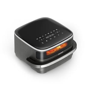 Fritadeira Elétrica Air Fryer Arno Easy Fry Extra AFP4 4L 1700W Painel Digital Preta Inox - 110V - 1