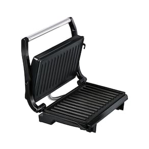 Grill Elétrico Arno Compact Uno GPTO Grelha Antiaderente Trava Lateral Preto - 110V - 1