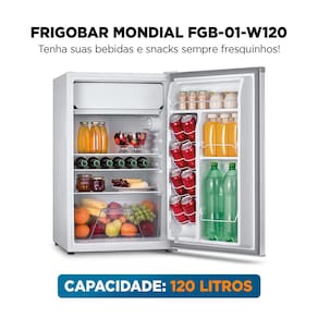 Frigobar Mondial 120L FGB-01-W-120 Branco - 110V - 1