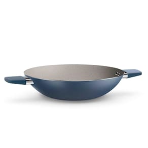 Wok Euro Home Intense 32 cm com Alça - Azul - 2