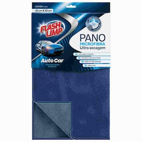 Pano Flash Limp Auto Microfibra Ultra Secagem 40x50cm Alta Absorção Sem Fiapos - 3