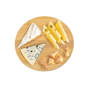 Conjunto Euro Home Tábua de Bambu com 3 Utensílios para Queijo 4 Peças - 3
