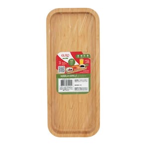 Gamela Retangular Funda Euro Home BAM2901 34x14cm Bambu Natural - 3