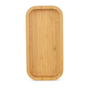 Gamela Retangular Funda Euro Home BAM2918 24x12cm Bambu Natural - 1