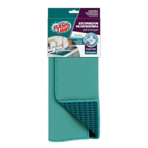 Pano Escorredor de Louça Flash Limp 35x45cm Microfibra Alta Absorção - 3