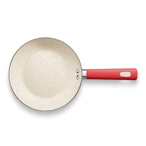 Frigideira Euro Home Intense 24cm Alumínio Antiaderente Cabo Soft Touch - Vermelha - 3