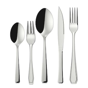 Faqueiro Euro Home Classic FQM30C 30 Peças Aço Inox Cabo Decorado Serve 6 Pessoas - 1