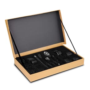 Faqueiro Euro Home Strauss Flat FQM30F 30 Peças Aço Inox Cabo Decorado Serve 6 Pessoas - 3