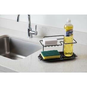 Porta Produtos de Limpeza Utimil Pintura Epóxi Preto - 1