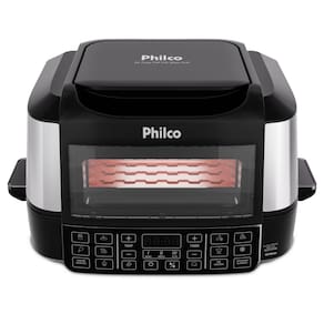 Fritadeira Elétrica Air Fryer Philco Oven PAF12A 12L Grill Preta - 110V - 3