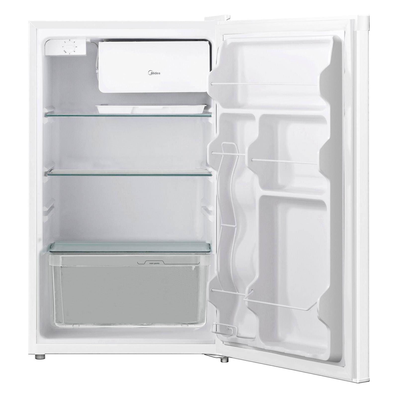 Frigobar Midea 124L MDRD181FGD013 Inverter Prateleiras de Vidro Bivolt Branco - 2