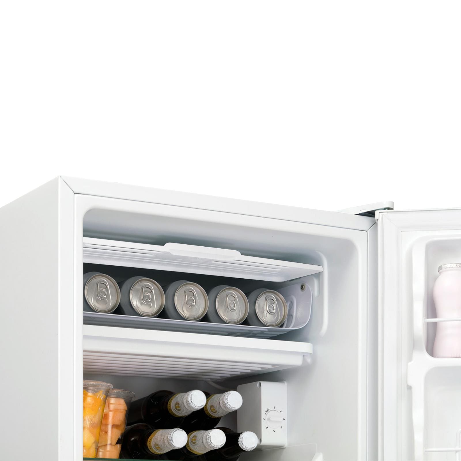 Frigobar Midea 93L MDRD142FGD013 Inverter Prateleiras de Vidro Bivolt Branco - 3