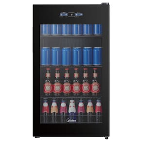 Cervejeira Midea MDRX150FGGGL03 82L Frost Free Smart Inverter Porta de Vidro Triplo Bivolt Preta - 3