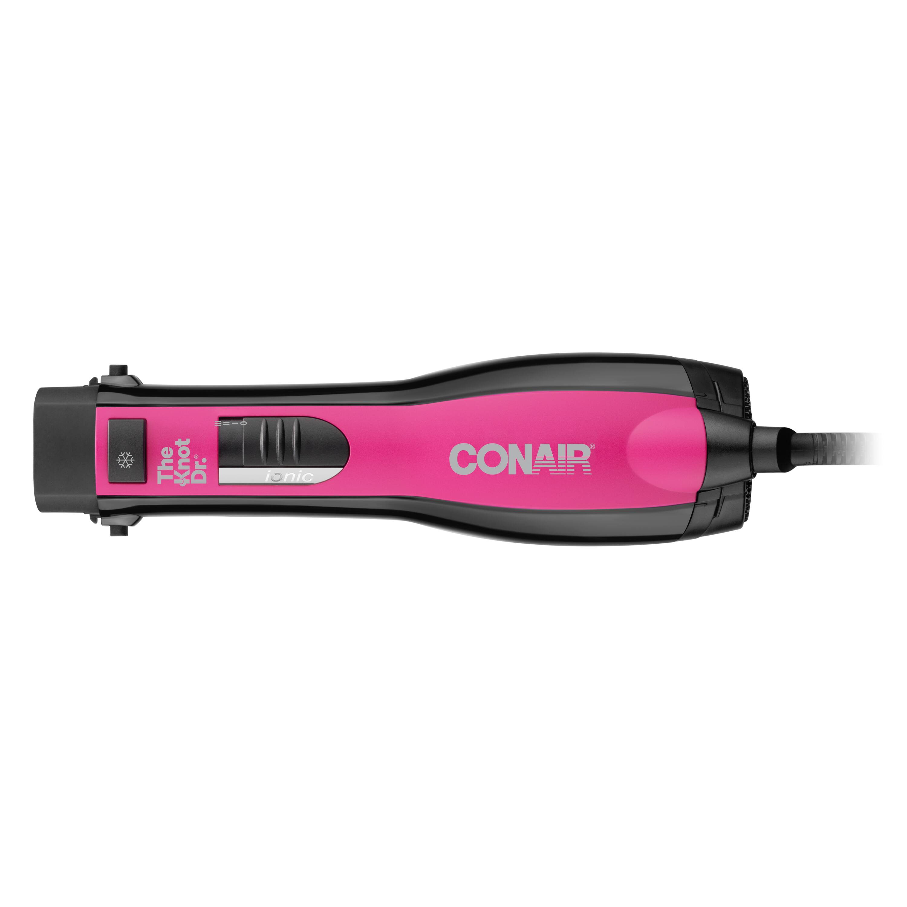 Escova Secadora Alisadora Conair All-in-One Knot Dr 1000W Rosa - 220V - 3