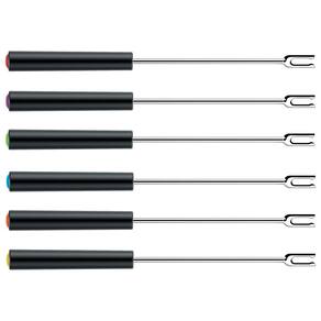 Conjunto de Fondue Euro Home Colorstone Vermelho 10 Peças com Caçarola Antiaderente - 3