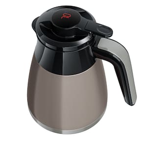 Bule Thermo Touch Euro Home 1,3L Cinza Inox - 1