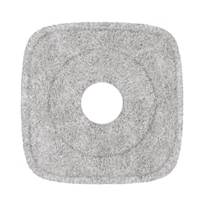 Refil para Mop Giratório Água Limpa Flash Limp Microfibra Lavável Cinza - 1