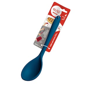 Colher para Arroz Euro Home Silicone Azul Cabo Metal - 1