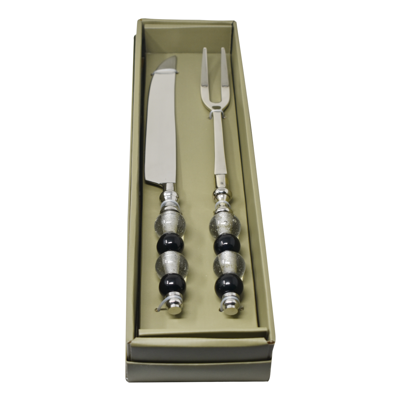 Conjunto para Bolo Joie de Vivre Fracalanza em Aço Inox com Faca e Espátula - 1