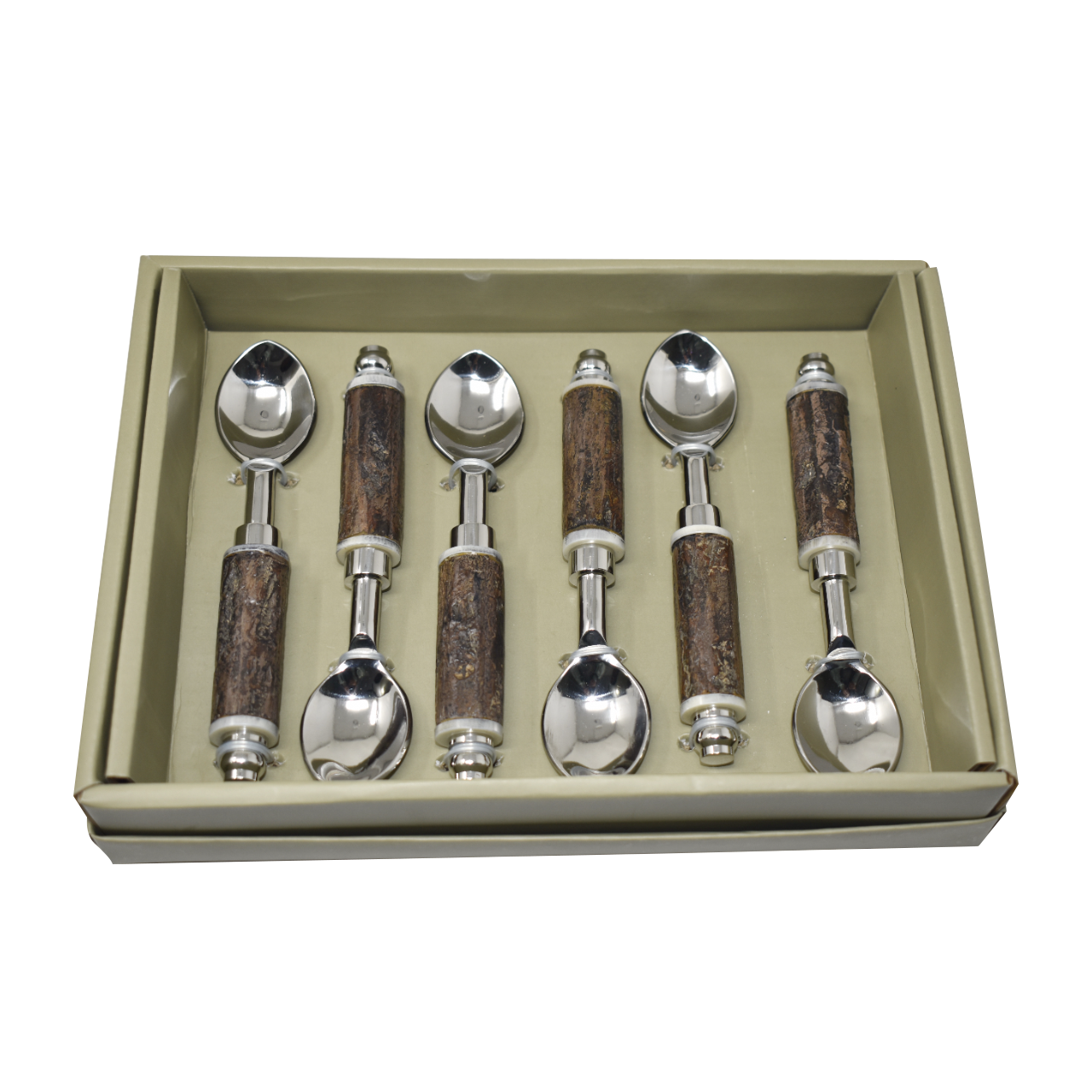 Jogo de Colheres para Chá Fracalanza Arvoredo em Aço Inox 6 Peças - 1