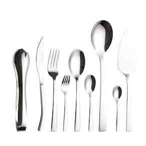 Faqueiro Fracalanza Ravel em Aço Inox 75 Peças para 12 Pessoas com Estojo