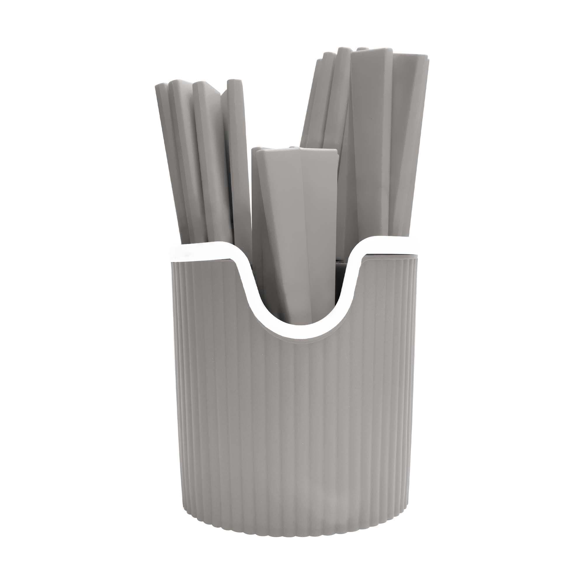 Faqueiro Dynasty Monte 25 Peças Cabo Plástico Inox - 2